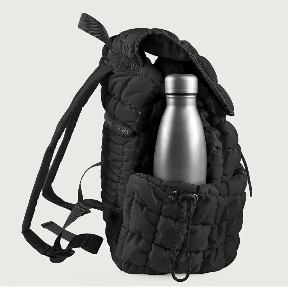 Quilted puffer backpack - Picture 8 of 8